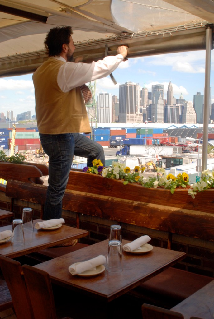 Busting the roof open early for the T+L shoot. 