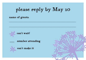 Can't wait? Or can't make it?