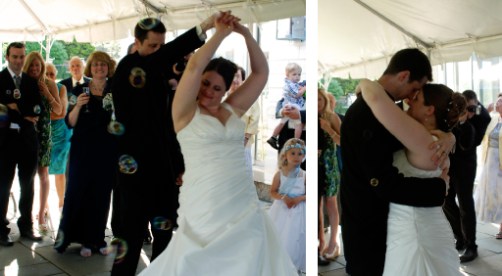 First dance as Mr. and Mrs. Sullivan!