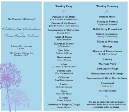 The far left panel is the cover to the trifold. The right two panels were the interior that folded together in the middle. 